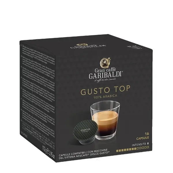 Garibaldi Gusto Top capsule compatibile Dolce Gusto 16 buc
