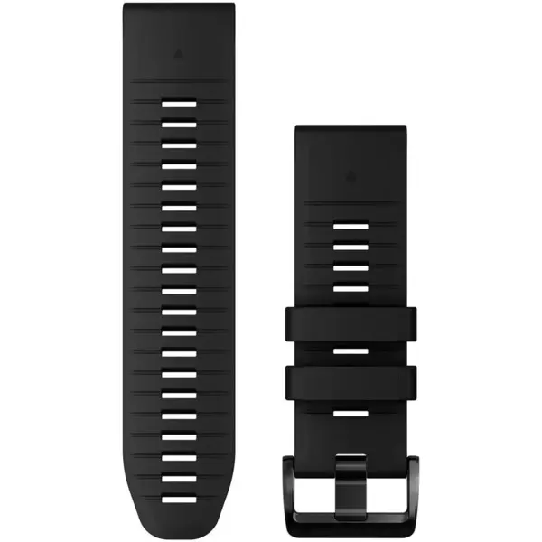 GARMIN Curea ceas smartwatch Garmin, 26mm, QuickFit, Silicon, Black