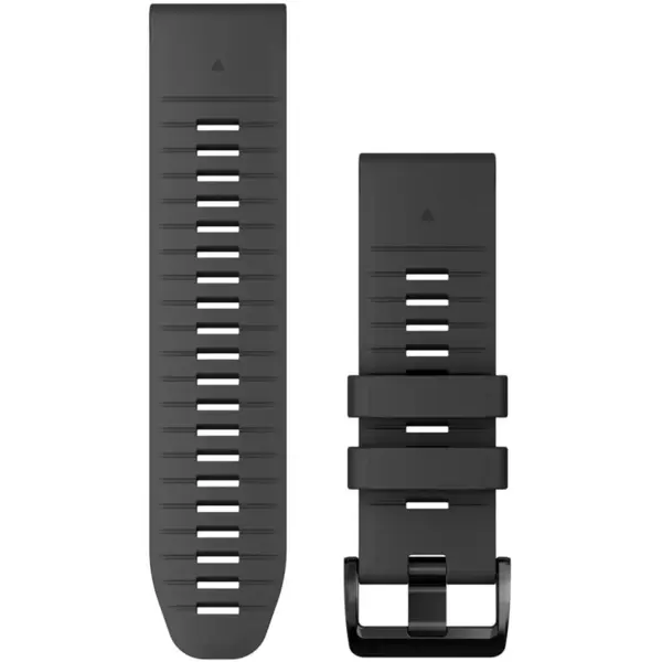 GARMIN Curea ceas smartwatch Garmin, 26mm, QuickFit, Silicon, Graphite