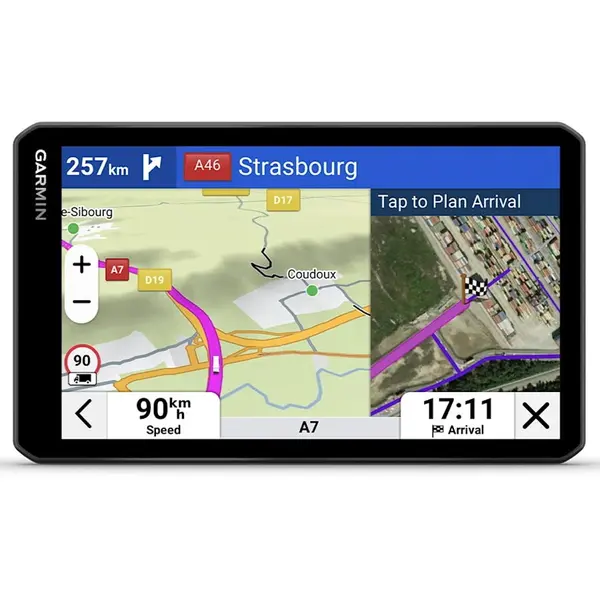 GARMIN Sistem de navigatie camioane Garmin GPS Dezl LGV720, ecran 7”, EU+South Africa, Negru