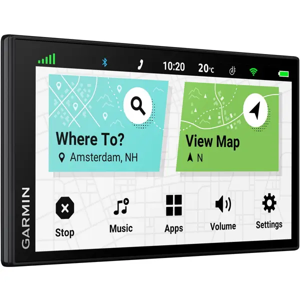 GARMIN Sistem de navigatie Garmin DriveSmart 66 EU MT-D, GPS , ecran 6, Wi-Fi, Bluetooth, Live traffic via digital traffic, Negru