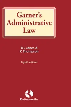 Garner's Administrative Law. 8 Revised edition, Paperback/***
