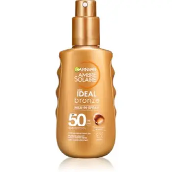 Garnier Ambre Solaire Ideal Bronze lotiune protectoare pentru plaja pentru corp