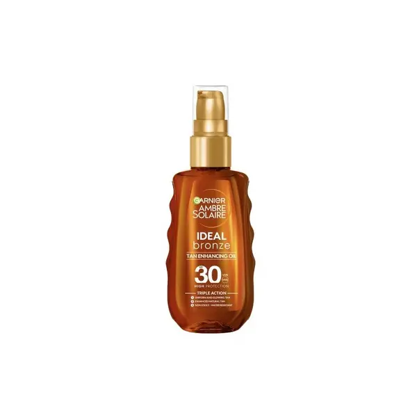 Garnier Ambre Solaire Ideal Bronze SPF30 Ulei solar bronzant Volum 150 ml