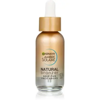 Garnier Ambre Solaire Natural Bronzer picaturi pentru bronzare faciale