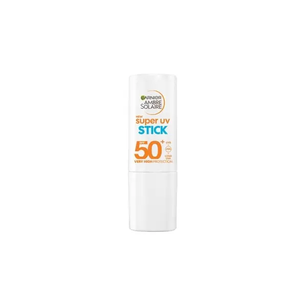 Garnier Ambre Solaire Super UV Invisible Stick SPF50+ Stick de protecție solară pentru față Volum 9 ml