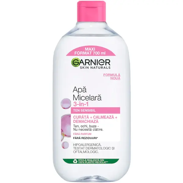 Garnier Apa micelara, 700 ml, Skin Naturals, Ten Sensibil