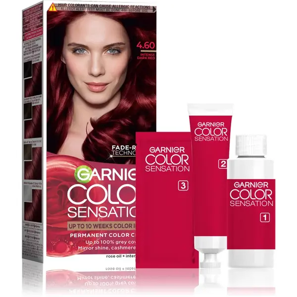 Garnier Color Sensation culoare par culoare 4.60 Rosu Inchis Intens 1 buc