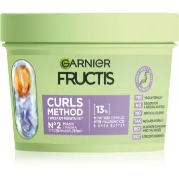 Garnier Fructis Curls Method Masca hidratanta par pentru par ondulat si cret