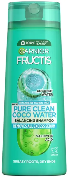 Garnier Fructis Șampon cu apă de cocos, 250 ml