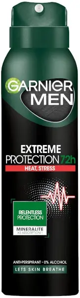 Garnier Men Spray deodorant Extreme 72H, 150 ml