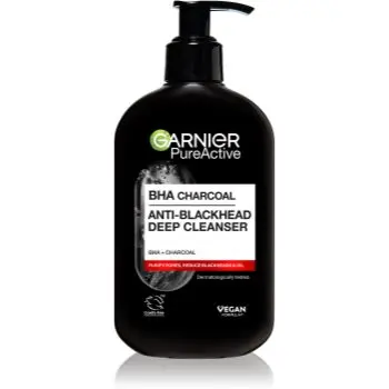 Garnier Pure Active Charcoal gel de curatare facial cu cărbune activ