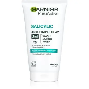 Garnier Pure Active exfoliant 3 in 1