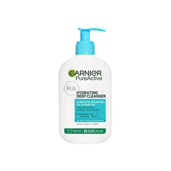 Garnier Pure Active Gel-spumă de curățare pentru față Volum 250 ml
