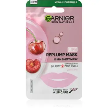 Garnier Replump Mask mască de curățare și super-hidratare de buze