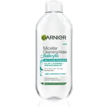 Garnier Salicylic Micellar Cleansing Water apa pentru curatare cu particule micele cu acid salicilic