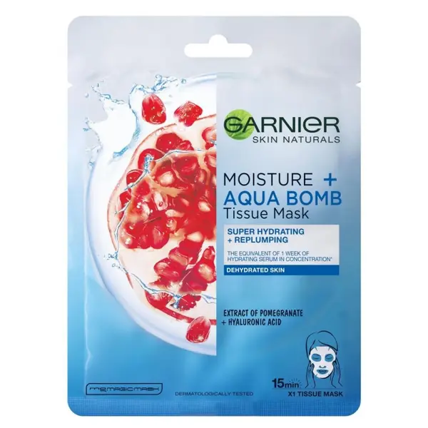 Garnier SKIN NAT Mască din bumbac Volum 1 bucata