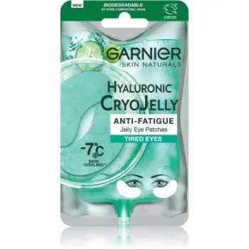 Garnier Textil Masks Cryo Jelly mască pentru zona ochilor cu efect racoritor