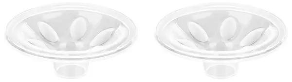Garnitură de silicon de schimb KikkaBoo - Pentru pompele Elia și Serenity, 21 mm, 2 bucăți