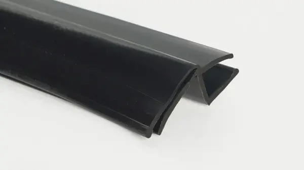 Garnitura pana pentru cabine de dus, 196 cm, negru, Deante Kerria Plus
