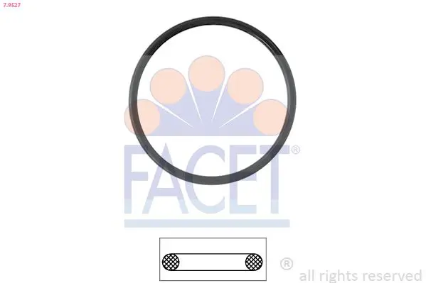 Garnitura termostat FACET Made in Italy - OE Equivalent 7.9527