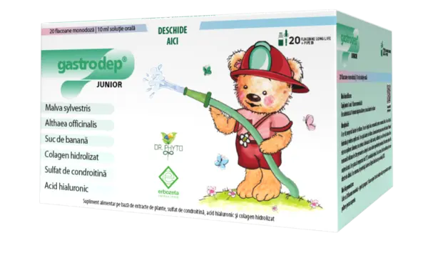 Gastrodep Junior, 20 flacoane, Dr. Phyto