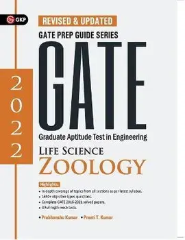 GATE 2022 Life Science Zoology- Guide by Dr. Prabhanshu Kumar, Dr. Nibedita Mukhopadhyay, Paperback/Prabhanshu Kumar