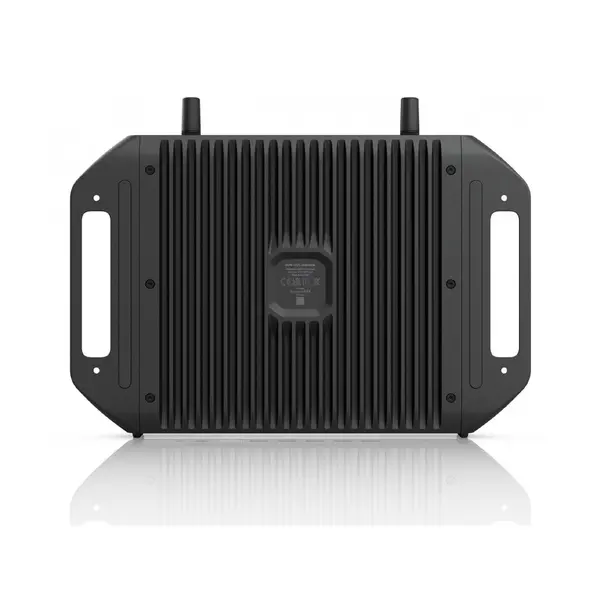 Gateway industrial dual-SIM Ubiquiti UCG-Industrial, 5 porturi, WiFi 7, 4.3 Gbps, SFP+ 10G, PoE, cu management UniFi