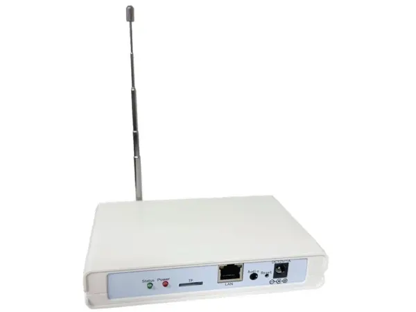 Gateway pentru sistemele de apel wireless, LAN TCP/IP, 433.92MHz, 100m, 12V, 1A, ABS, W811-G133