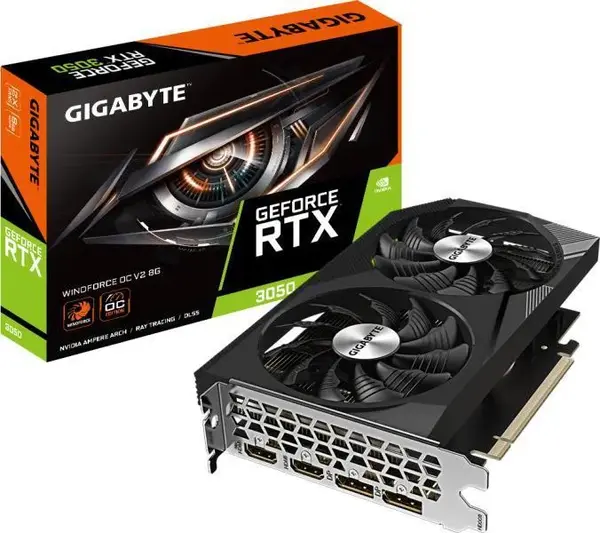 GB GEFORCE RTX 3050 WINDFORCE OC 8G V2 GB GEFORCE RTX 3050 WINDFORCE OC 8G V2