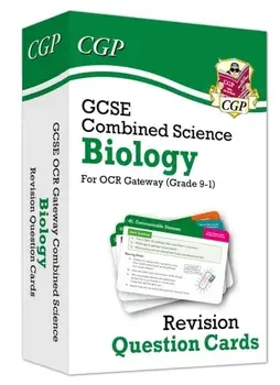 GCSE Combined Science: Biology OCR Gateway Revision Question Cards, Hardback/CGP Books
