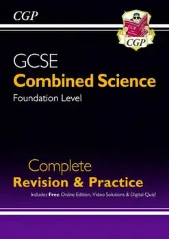 GCSE Combined Science Foundation Complete Revision & Practice w/ Online Ed, Videos & Quizzes, Paperback/CGP Books