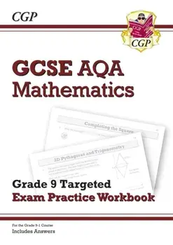 GCSE Maths AQA Grade 8-9 Targeted Exam Practice Workbook (includes Answers), Paperback/***