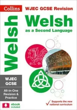 GCSE Welsh Second Language WJEC Complete Practice and Revision Guide with free online Q&A flashcard download, Paperback/***