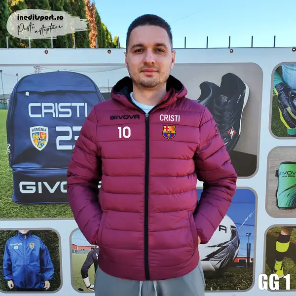 Geaca adulti si copii personalizabila GIVOVA GG1 Bordo, M