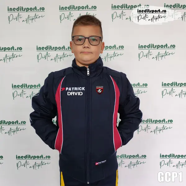 Geaca cu maneci detasabile copii PATRICK GCP1 3XS, BLEUMARIN CU BORDO