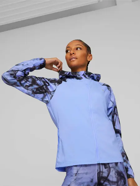 Geaca de vant Run Favorite Aop Woven