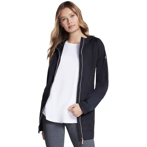 Geaca femei Skechers GOwalk Anorak Jacket JA170-BLK