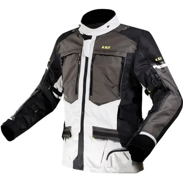 Geaca moto barbati LS2 NORWAY, culoare negru gri, marime 2XL