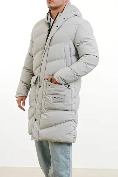 GEACA PARKA BE YOURSELF GREY GCAS87(10034) (MĂRIME: L)
