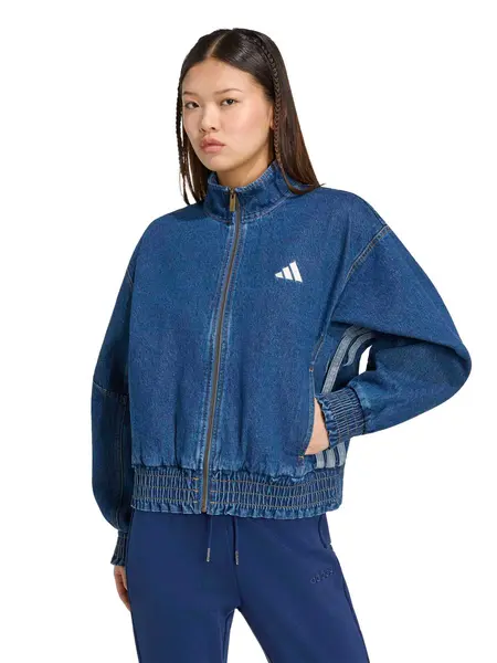 Geaca Stadium Washed Denim Loose Fit