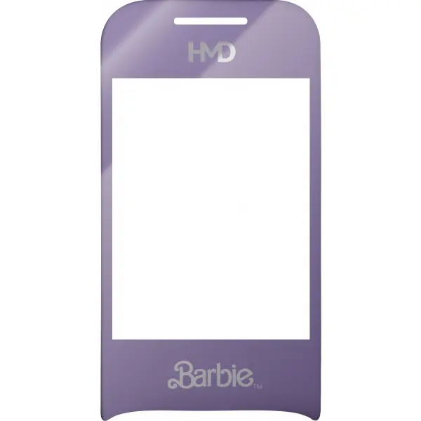 Geam Ecran HMD Barbie, Argintiu, Service Pack 5004001108SH0