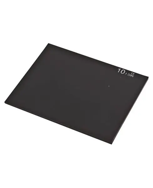 Geam fumuriu pentru sudura 90X110MM DIN 12 DIN 13, FUMURIU