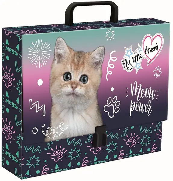 Geamantan cu mâner St. Majewski My Little Friend - A4, Kitty Party