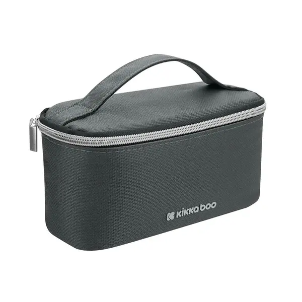Geanta alimentara Kikka Boo Foody 2025 19 x 10 x 7 cm Dark Grey Silver