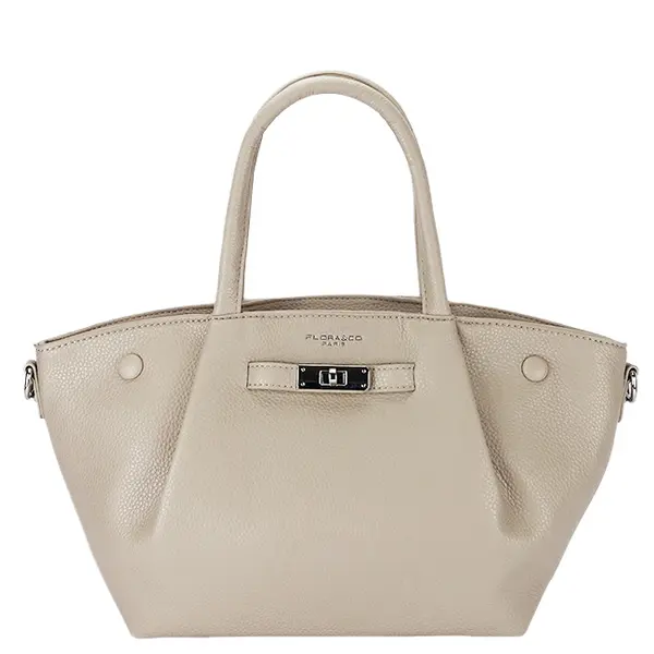 Geanta bej de dama FloraCo Paris F8590 15