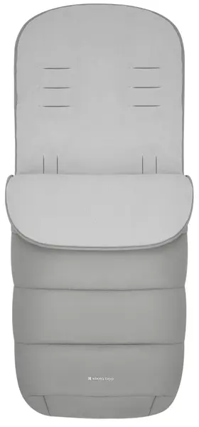 Geantă bol pentru cărucior KikkaBoo - Classic, Light Grey
