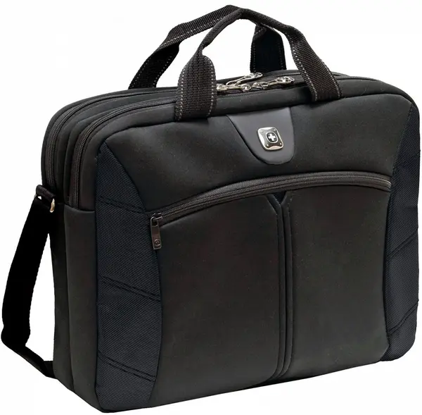 Geanta business pentru laptop Wenger - Sherpa, 16”, negru