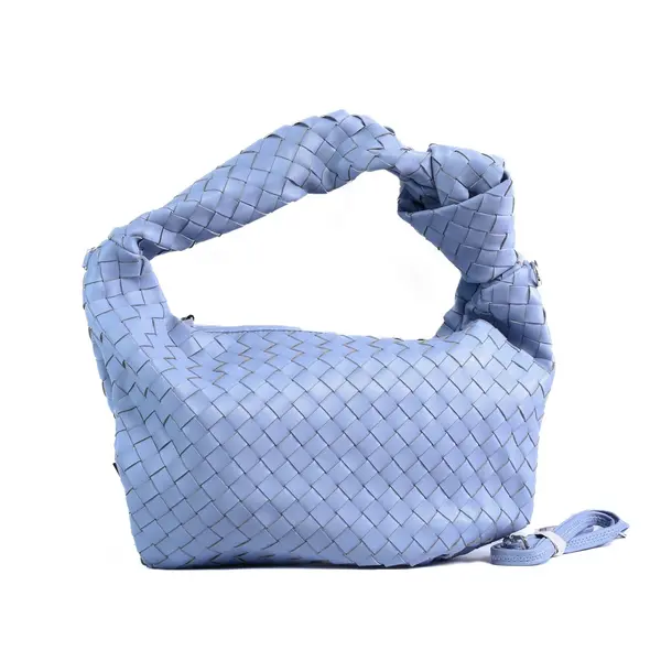GEANTA CLASICA DIN PIELE ECOLOGICA CRL M2661 ALBASTRU