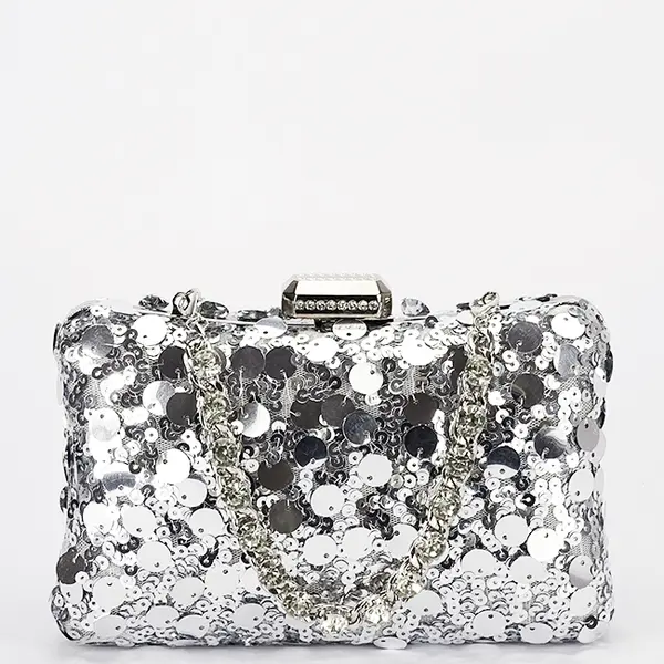 Geanta clutch arginite cu paiete BYH-896 05